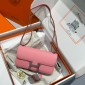 Hermes Constance Elan Shoulder Bag in Epsom Leather-Pink