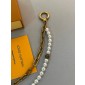 LV Chain Belt Pearls Bag Charm