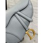 Christian Dior Saddle Bag with Strap-Blue Brume