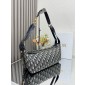 Dior Medium D-Journey Bag-Blue Dior Oblique Jacquard