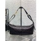 Dior Medium D-Journey Bag in Crinkled Calfskin
