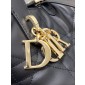 Small Dior Toujours Vertical Tote Bag-Black