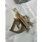 Small Dior Toujours Vertical Tote Bag-White