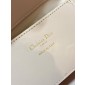 Small Dior Toujours Vertical Tote Bag-Pale pink
