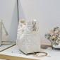 Dior Medium D-Motion Bag-White
