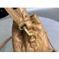 Small Dior Caro Bucket Bag-Light gold tone