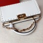 Valentino Garavani Rockstud handbag in calfskin.