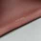 The Row Soft Margaux 15 Bag in Leather-Brick